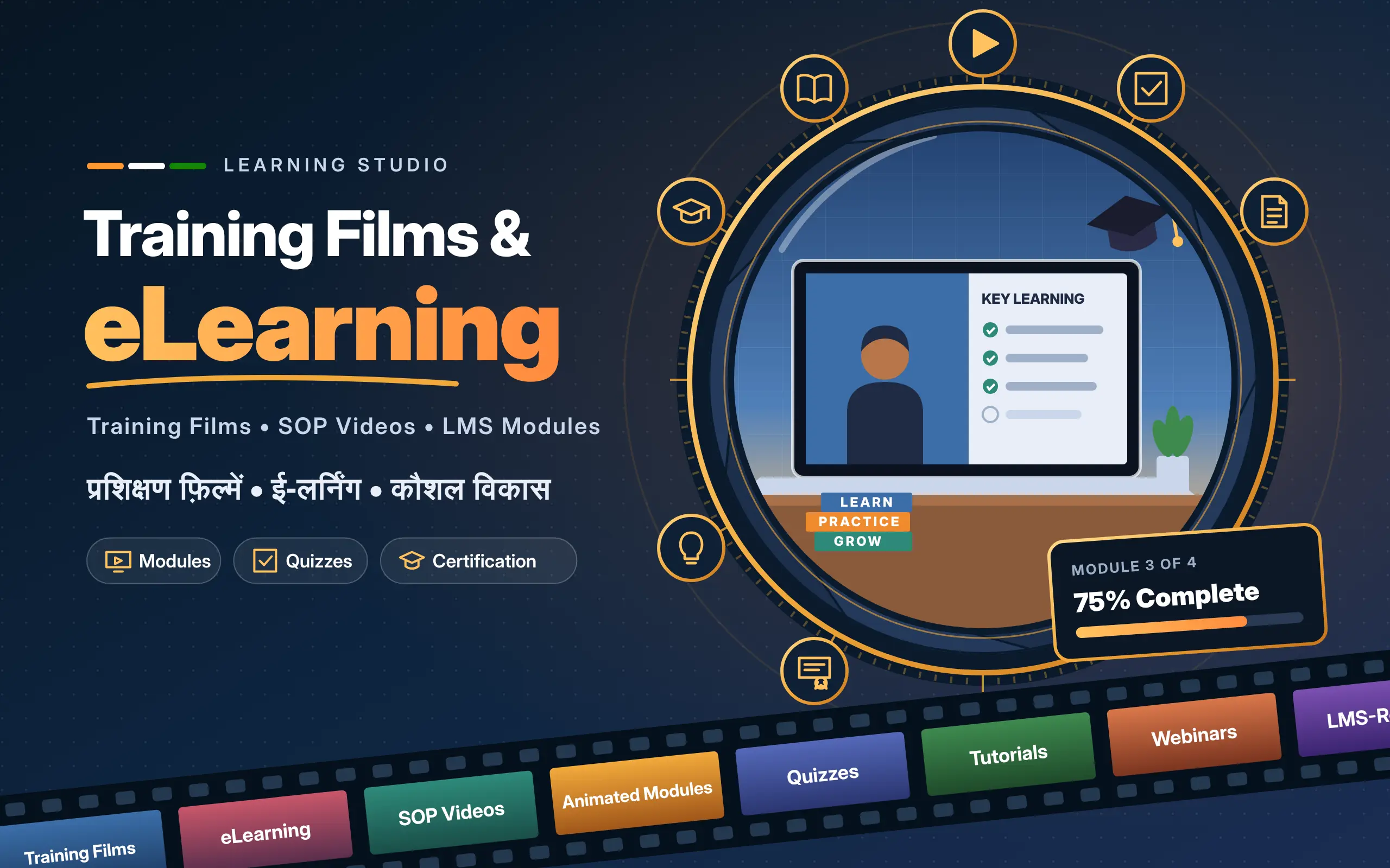 Sample training film